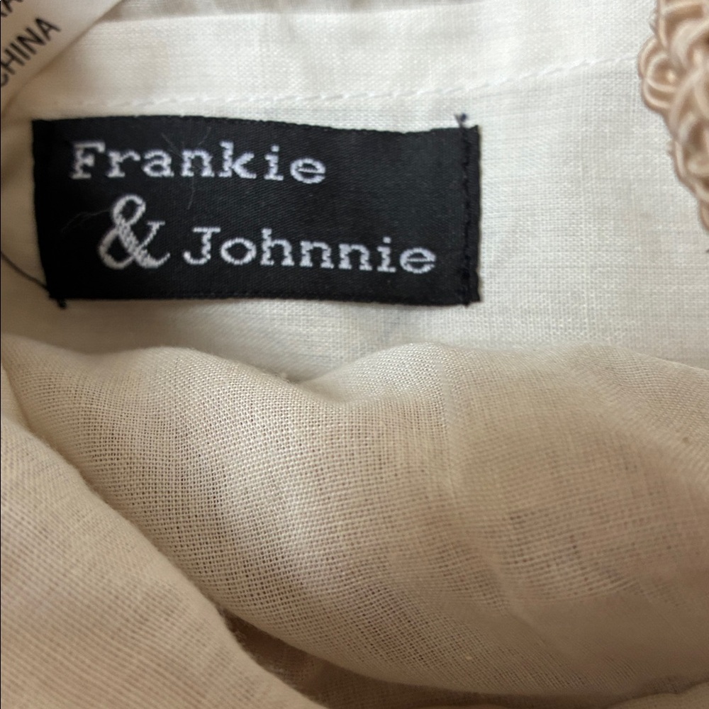 Frankie and Johnnie crossbody Tan Woven Shoulder Bag - Picture 4 of 5